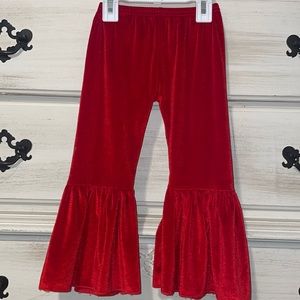 Velvet Flare Pants